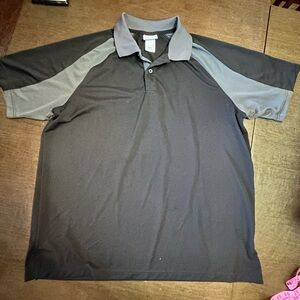 WearGaurd - Black and Gray Polo Shirt